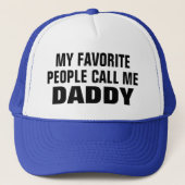 Vaderdag cadeauidee voor vader - grappige papa trucker pet (Voorkant)