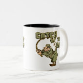 Vaderdag-cadeauideeën Tweekleurige Koffiemok (Voorkant rechts)