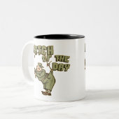 Vaderdag-cadeauideeën Tweekleurige Koffiemok (Voorkant links)