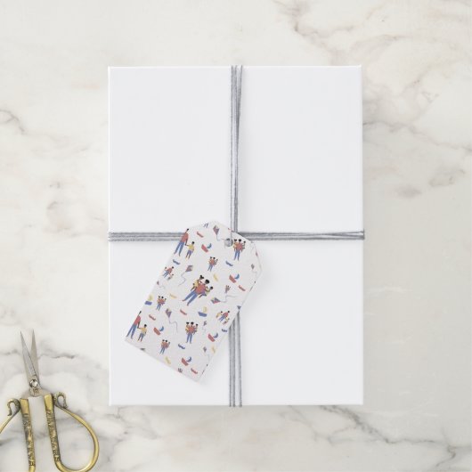 Vaderdag cadeaukaartjes cadeaulabel (Met Touw)