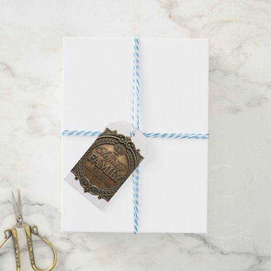 Vaderdag Cadeaulabel (Met Touw)