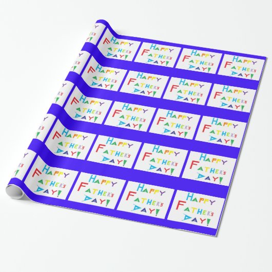 Vaderdag Cadeaupapier (Uitgerold)