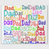 vaderdag cadeaupapier (Vlak)