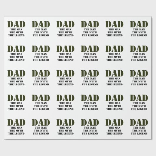 vaderdag cadeaupapier (Vlak)