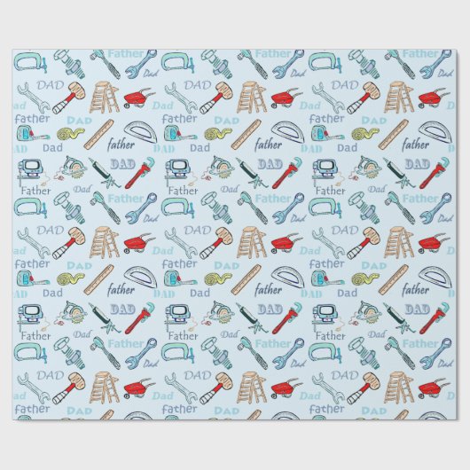 vaderdag cadeaupapier (Vlak)