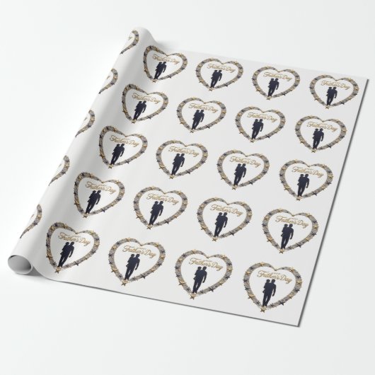 Vaderdag Cadeaupapier (Uitgerold)
