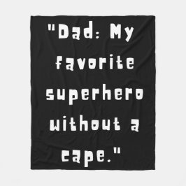 Vaderdag Cadeaus / Beste Pap Ooit 2024 Fleece Deken