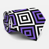 Vaderdag Cadeaus Geometrisch voor de koele papa Stropdas (Opgerold)