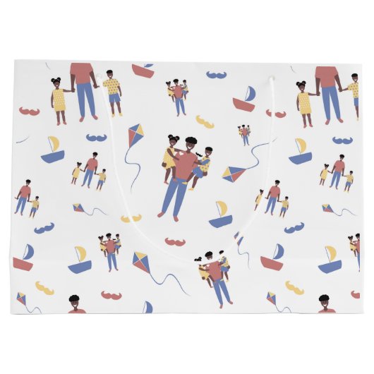 Vaderdag Cadeaus Groot Cadeauzakje (Achterkant)