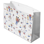 Vaderdag Cadeaus Groot Cadeauzakje (Achterkant Gekanteld)