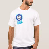 vaderdag Cadeaus nummer één pap blauw lint T-shirt (Voorkant)