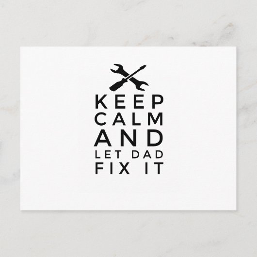 Vaderdag cadeaus voor papa briefkaart (Voorkant)