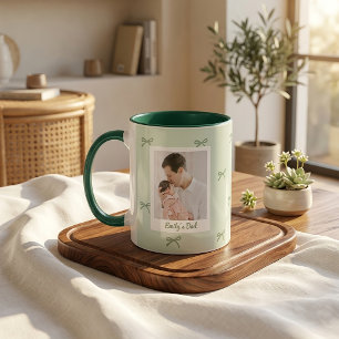 Vaderdag Cadeaus Voor Papa Groene Strik Mok