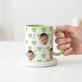 Vaderdag Cadeaus Voor Vader Groen Hart Mok