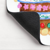 Vaderdag Cake Mousepad Muismat (Hoek)