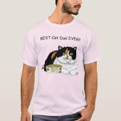 Vaderdag Calico Cat T-shirt (Voorkant)