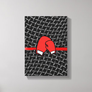 Vaderdag Canvas met gerasterd Canvas