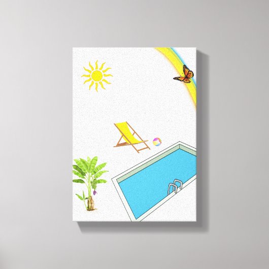 Vaderdag Canvas met gerasterd Canvas (Voorkant)