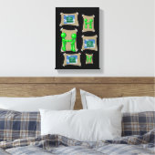 Vaderdag Canvas met gerasterd Canvas (Insitu (Slaapkamer))