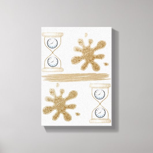 Vaderdag Canvas met gerasterd Canvas (Voorkant)