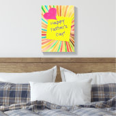 Vaderdag Canvas met gerasterd Canvas (Insitu (Slaapkamer))