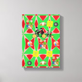 Vaderdag Canvas met gerasterd Canvas (Voorkant)