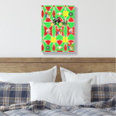 Vaderdag Canvas met gerasterd Canvas (Insitu (Slaapkamer))