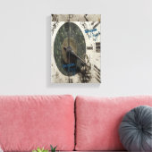 Vaderdag Canvas met gerasterd Canvas (Insitu (Woonkamer))