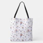 Vaderdag Canvas tas (Achterkant)