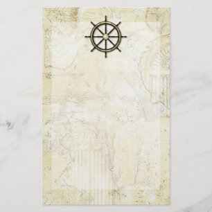 Vaderdag - Captains Wheel Briefpapier