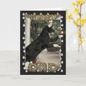 Vaderdag Card Moonies Cool Cats Collectie Kaart (Gele Bloem)
