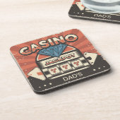 Vaderdag Casino Jack Pot Bier Onderzetter (Linkerzijde)
