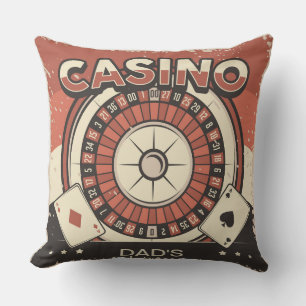 Vaderdag Casino Roulette Wiel Kussen