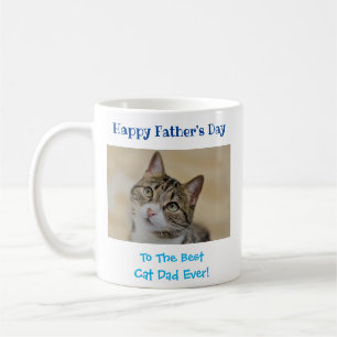 vaderdag Cat Dad World's Best Ever Pet Photo Koffiemok