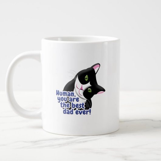 Vaderdag Cat Grote Koffiekop (Links)