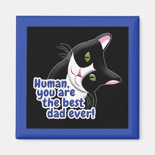 Vaderdag Cat Magneet (Voorkant)