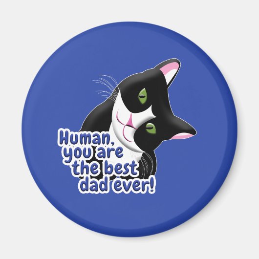 Vaderdag Cat Magneet (Voorkant)