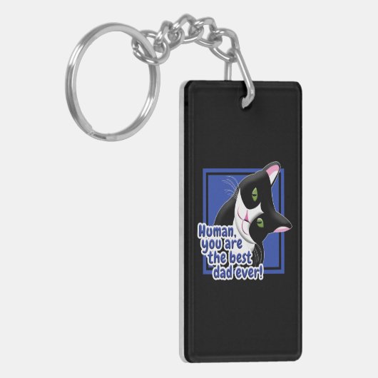 Vaderdag Cat Sleutelhanger (Voorkant Links)