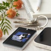 Vaderdag Cat Sleutelhanger (Voorkant Rechts)