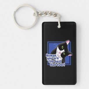 Vaderdag Cat Sleutelhanger