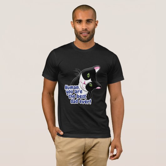 Vaderdag Cat T-shirt (Voorkant volledig)