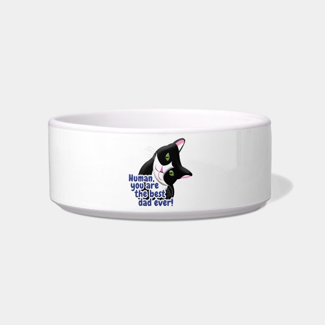 Vaderdag Cat Voerbakje (Voorkant)