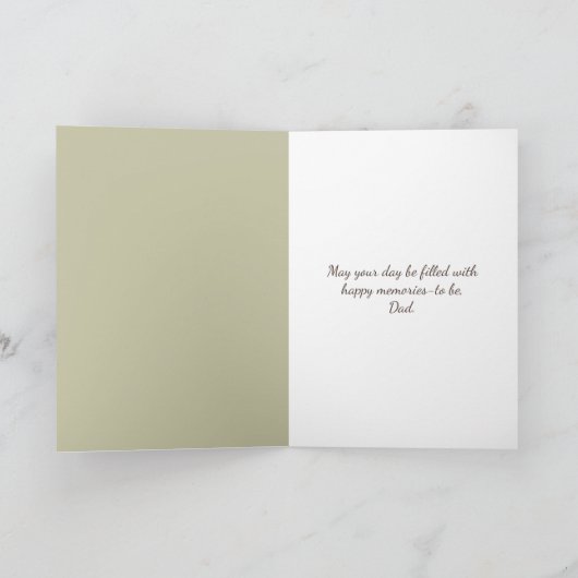 Vaderdag Chocolade Cocker Spaniel Kaart (Binnen)