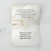 Vaderdag, cijfers 6:24-26 Beste vader Kaart (Binnen)