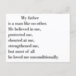 Vaderdag citaten van dochter briefkaart