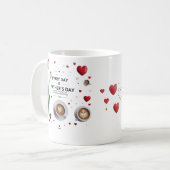 Vaderdag Classic Mok 11 oz - Dagelijkse liefde (Voorkant links)