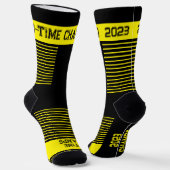 Vaderdag Columbus Voetbal Pap Sokken (Gebogen)