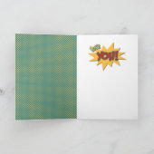 Vaderdag Comic Book Hero Opa Kaart (Binnen)