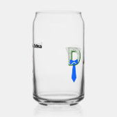 Vaderdag Cool Dad Fun Dad Aangepaste namen Blikvorm Glas (Rechts)