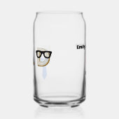 Vaderdag Cool Dad Fun Dad Aangepaste namen Blikvorm Glas (Links)